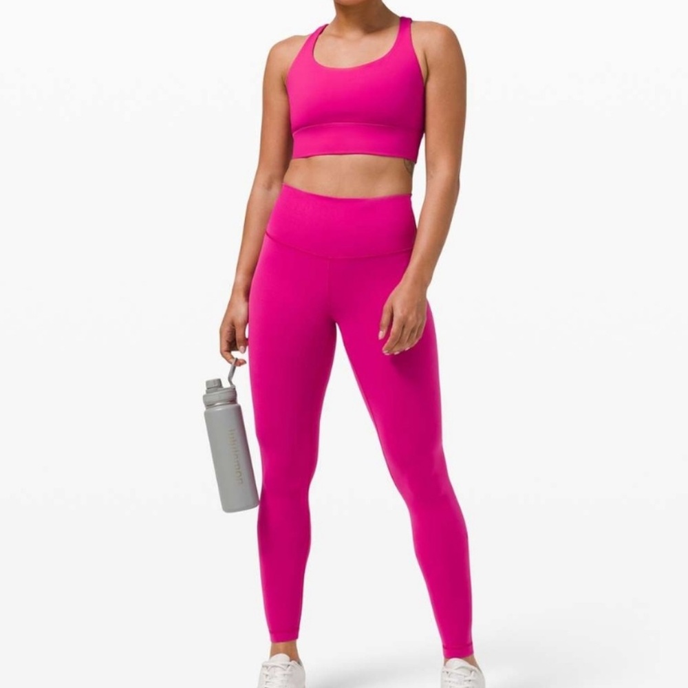 Lululemon Wunder Train Ripened Raspberry Set
